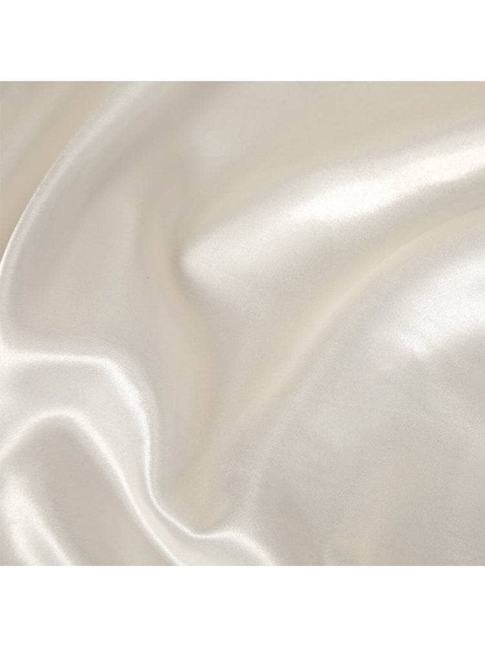 Insert Name Here INH 100% Satin Pillowcase | NEW | Ivory Premium Pillowcase - Picture 3 of 14